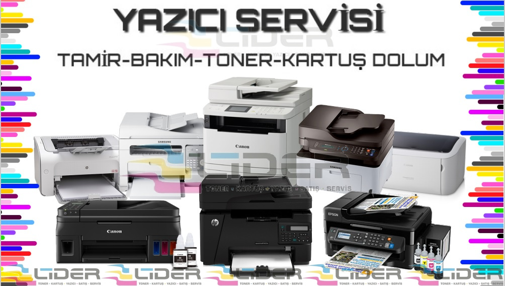 Antalya yazıcı tamiri Antalya toner dolum yazıcı servisi