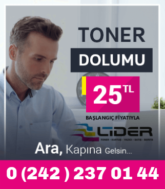  Antalya toner dolum garantili yazıcı tamiri
